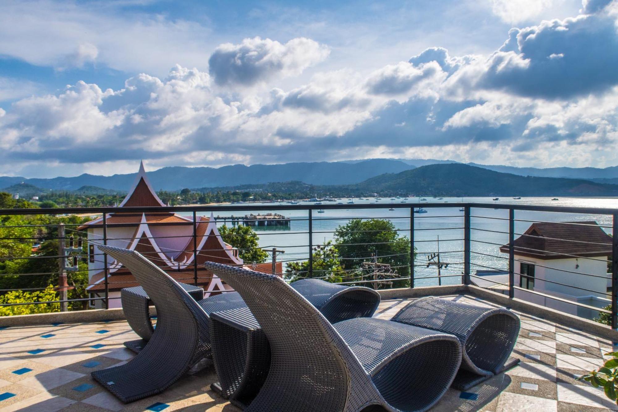 Celebrity Ocean View Villa Samui Bang Rak Beach  Eksteriør bilde