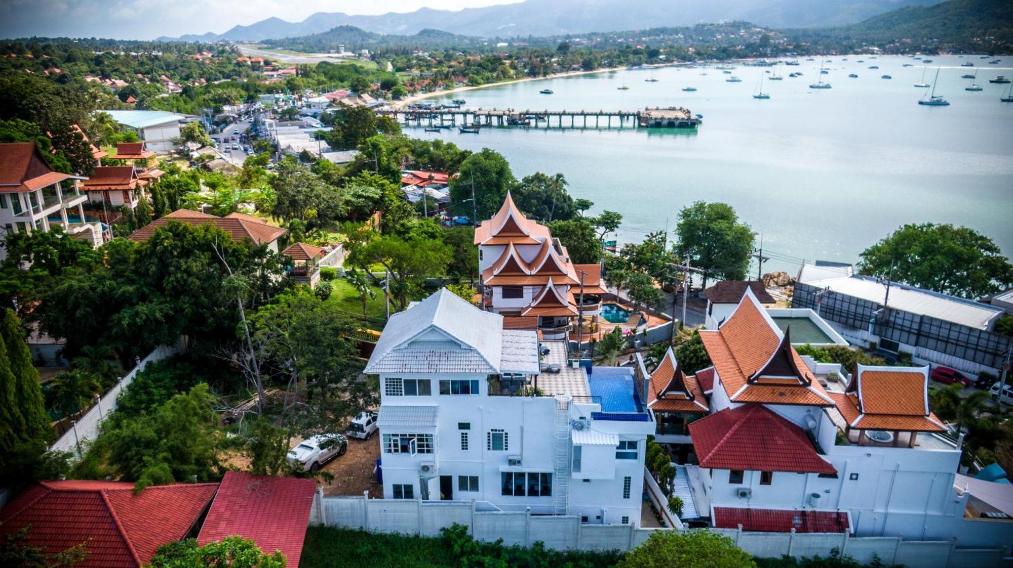 Celebrity Ocean View Villa Samui Bang Rak Beach  Eksteriør bilde